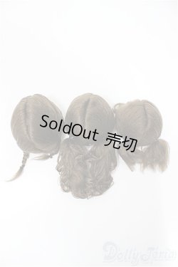 画像2: 4inch/ウィッグ　ボア　3点/インチ　BJD　MJD　ドール用 A-25-03-26-200-KD-ZA
