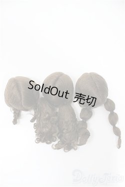 画像2: 4inch/ウィッグ　ボア　3点/インチ　BJD　MJD　ドール用 A-25-03-26-199-KD-ZA
