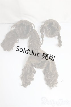 画像1: 5.5inch/ウィッグ　ボア　3点/インチ　BJD　MJD　ドール用 A-25-03-26-284-KD-ZA
