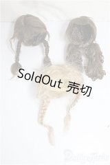 5.5inch/ウィッグ　ボア　3点/インチ　BJD　MJD　ドール用 A-25-03-26-283-KD-ZA
