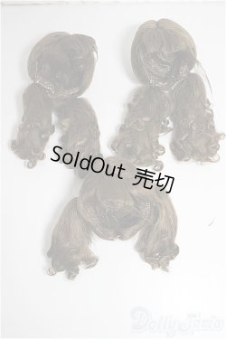 画像1: 5.5inch/ウィッグ　ボア　3点/インチ　BJD　MJD　ドール用 A-25-03-26-285-KD-ZA