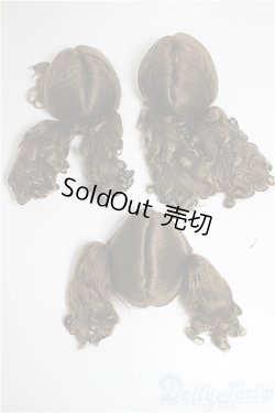 画像2: 5.5inch/ウィッグ　ボア　3点/インチ　BJD　MJD　ドール用 A-25-03-26-285-KD-ZA