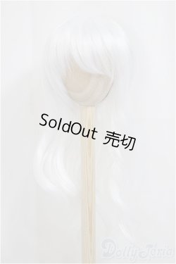 画像1: 8-9inch/ウィッグ　DreamWig　DDW-02Dみるくホワイト/インチ　BJD　MJD　ドール用 A-25-04-02-162-NY-ZA