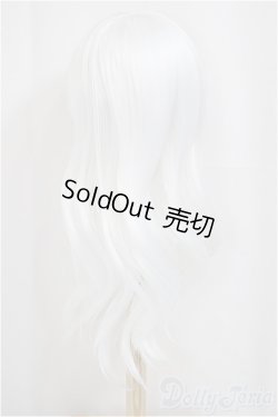 画像2: 8-9inch/ウィッグ　DreamWig　DDW-02Dみるくホワイト/インチ　BJD　MJD　ドール用 A-25-04-02-162-NY-ZA