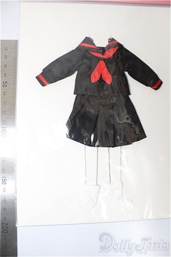 画像3: リカちゃん/OF:リトルファクトリー製衣装　オリジナル制服/セーラー/ファッションドール　衣装 A-25-04-02-324-KD-ZA