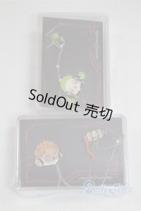 SKULLPANDA スカルパンダ City of Night シリーズ チェーンブローチ２点/ A-25-04-16-001-NY-ZA