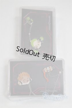 画像1: SKULLPANDA スカルパンダ City of Night シリーズ チェーンブローチ２点/ A-25-04-16-001-NY-ZA