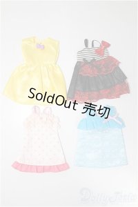 リカちゃん/OF:衣装　4点/ファッションドール　衣装 A-25-04-09-114-NY-ZA