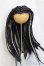 画像1: ウィッグ/8-9inch:usapi様製/インチ　BJD　MJD　ドール用 A-25-04-09-325-KD-ZA (1)