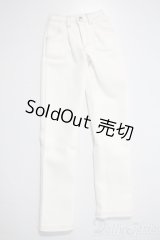 DDB/OF:002　タックワイドジーンズ（白）・DD　ブイジーンズ U-25-04-15-136-NY-ZU