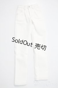 DDB/OF:002　タックワイドジーンズ（白）・DD　ブイジーンズ U-25-04-15-136-NY-ZU