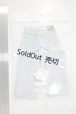 画像2: DDB/OF:002　タックワイドジーンズ（水色）・DD　ブイジーンズ U-25-04-15-140-NY-ZU