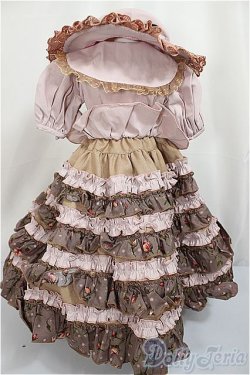 画像2: SD/OF:ドレス　SD　黒船屋　様/1/3　60ｃｍ　BJD　MJD　衣装　ドール用 A-25-04-23-262-KD-ZA