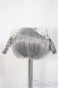 画像2: 3.5inch-4inch/ウィッグ　MIMIEL様　Rond Rond Ribbon/インチ　BJD　MJD　ドール用 A-25-04-30-188-KD-ZA