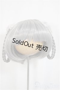 9inch/ウィッグ　MIMIEL様　Rond　Rond　Ribbon/インチ　BJD　MJD　ドール用 A-25-04-30-187-KD-ZA
