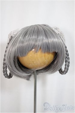 画像1: 9inch/ウィッグ　MIMIEL様　Rond　Rond　Ribbon/インチ　BJD　MJD　ドール用 A-25-04-30-187-KD-ZA