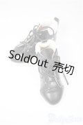 SDM＆MSD/OF:靴　Star pattern shoes(Black)　40cm　DOLK SELECT/1/4　40ｃｍ　BJD　MJD　衣装　ドール用 A-25-04-30-171-KD-ZA