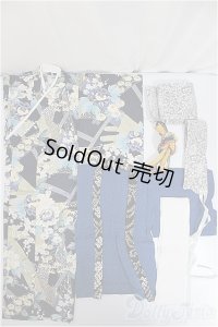 SDM/OF:着物/1/4　40ｃｍ　BJD　MJD　衣装　ドール用 A-25-04-30-322-NY-ZA