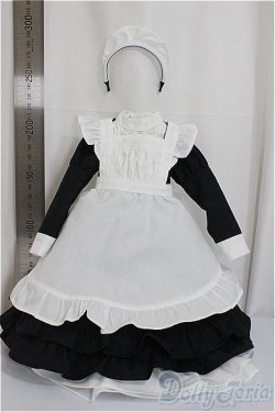 画像1: SDM/OF:メイド服/1/4　40ｃｍ　BJD　MJD　衣装　ドール用 A-25-05-07-214-NY-ZA