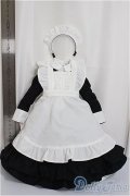 SDM/OF:メイド服/1/4　40ｃｍ　BJD　MJD　衣装　ドール用 A-25-05-07-213-NY-ZA
