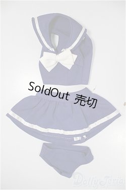 画像1: azone/OF:50cmサイズドール　衣装　50セーラー水着set/0 A-25-05-14-175-KD-ZA