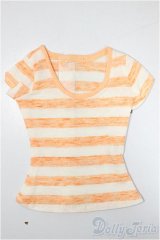 azone/OF:50cmサイズドール　衣装　AZO2 ボーダーTシャツ/0 A-25-05-07-256-KD-ZA