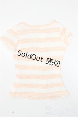 画像2: azone/OF:50cmサイズドール　衣装　AZO2 ボーダーTシャツ/0 A-25-05-07-256-KD-ZA
