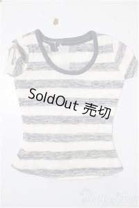 azone/OF:50cmサイズドール　衣装　AZO2 ボーダーTシャツ/0 A-25-05-07-255-KD-ZA