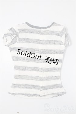 画像2: azone/OF:50cmサイズドール　衣装　AZO2 ボーダーTシャツ/0 A-25-05-07-255-KD-ZA
