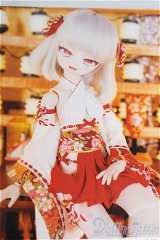 MDD/OF:衣装セット　WD000046 Red Moon Miko [MDD]/0 A-25-05-07-156-KD-ZA