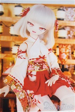 画像1: MDD/OF:衣装セット　WD000046 Red Moon Miko [MDD]/0 A-25-05-07-156-KD-ZA
