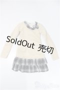 azone/OF:50cmサイズドール　衣装　50ふんわりチェックフリルワンピ /0 A-25-05-14-125-KD-ZA
