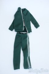 azoneピコニーモ/OF:1/12サイズドール　衣装　ジャージ上下　緑 Y-25-05-07-100-KD-ZY