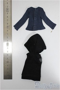 画像2: azoneピュアニーモ/OF:23cmサイズドール　衣装　トップス2点/0 A-25-05-07-307-KD-ZA