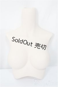 DD2.0（DD-f3）-B-M-FL 上半身パーツ-M胸 / フレッシュ/BJD　球体関節人形 A-25-05-21-119-NY-ZA