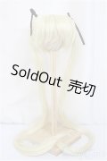 9inch/ウィッグ　DOLLCE　ツインディーヴァ／蜂蜜色/インチ　BJD　MJD　ドール用 A-25-05-07-379-KD-ZA