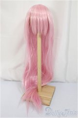 8-9inch/ウィッグ　ピンクストレート/インチ　BJD　MJD　ドール用 A-25-05-07-381-KD-ZA