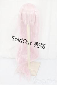8-9inch/ウィッグ　ピンクストレート/インチ　BJD　MJD　ドール用 A-25-05-07-381-KD-ZA