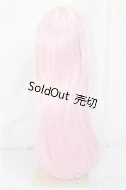 画像2: 8-9inch/ウィッグ　ピンクストレート/インチ　BJD　MJD　ドール用 A-25-05-07-381-KD-ZA