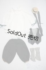 SDGrB＆SD13男の子/OF:衣装セット　チュニックブラウス＆ベストセット　VOLKS U-25-05-20-091-KD-ZU