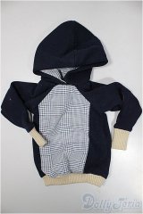 SD　DD/OF:パーカー/1/3　60ｃｍ　BJD　MJD　衣装　ドール用 A-25-05-07-356-KD-ZA