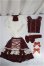 画像1: SD/OF:衣装セット/1/3　60ｃｍ　BJD　MJD　衣装　ドール用 A-25-05-14-319-NY-ZA (1)
