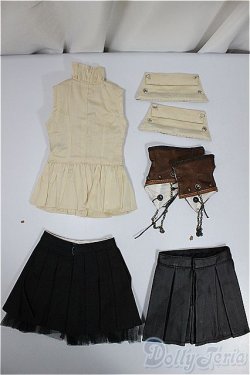 画像2: SD/OF：スムースランプブラック/1/3　60ｃｍ　BJD　MJD　衣装　ドール用 A-25-05-14-310-NY-ZA
