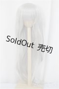 8-9inch/ウィッグ　[FMDLL 1090]-White Silver /インチ　BJD　MJD　ドール用 A-25-05-14-298-KD-ZA
