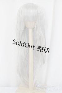 8-9inch/ウィッグ　[FMDLL 1090]-White Silver /インチ　BJD　MJD　ドール用 A-25-05-14-298-KD-ZA
