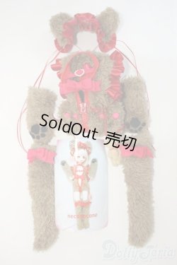 画像1: MDD/OF:衣装セット　neconocone 様製　ハレンチくまちゃんSET Y-26-01-28-097-KD-ZY