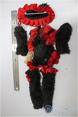 画像2: MDD/OF:衣装セット　neconocone 様製　ハレンチくまちゃんSET/0 A-25-05-14-218-KD-ZA