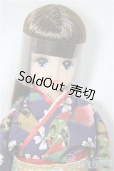 ジェニーフレンド/きものマリーン 焦茶髪姫カット/BJD　球体関節人形 A-25-05-21-137-NY-ZA