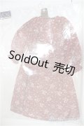 SD/OF:シフォンワンピースセット（ボルドー）VOLKS製/1/3　60ｃｍ　BJD　MJD　衣装　ドール用 A-25-10-08-251-KD-ZA