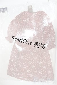 SD/OF:シフォンワンピースセット（ボルドー）VOLKS製/1/3　60ｃｍ　BJD　MJD　衣装　ドール用 A-25-10-08-251-KD-ZA